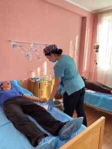 На базі нашої лікарні проведено захід добровільного донорства крові