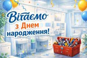 Вітаємо з Днем народження слюсаря-сантехніка МОРОЗ Володимира Миколайовича!