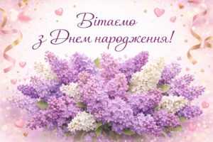 Щиро вітаємо з Днем народження молодшу медичну сестру відділення анестезіології з ліжками інтенсивної терапії ГОЛЕНКО Світлану Анатоліївну!