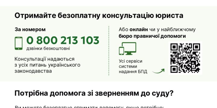 Безоплатні послуги юриста (адвоката) для ветеранів